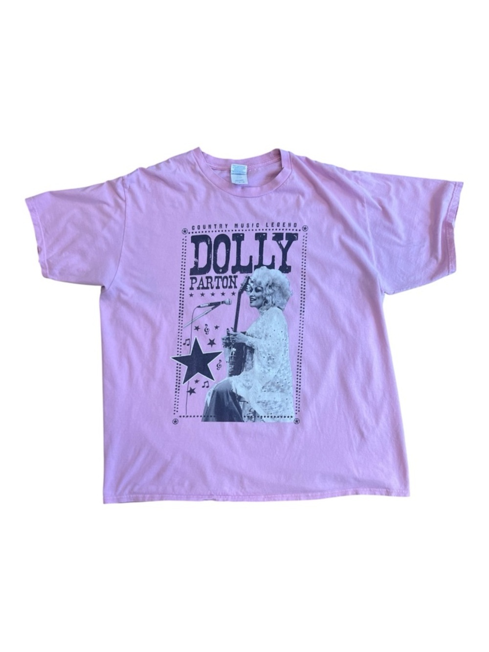 Dolly Parton Bright Pink T Shirt Size XL Women